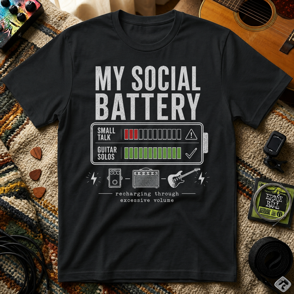 My Social Battery 2T-Shirt