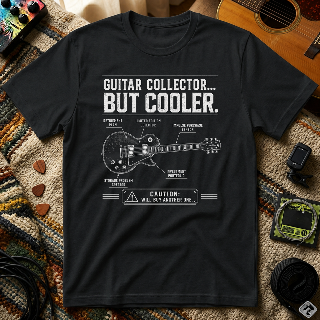 Guitar Collector But Cooler T-Shirt