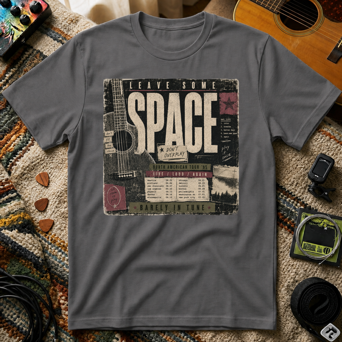 Leave Some Space Tour T-Shirt