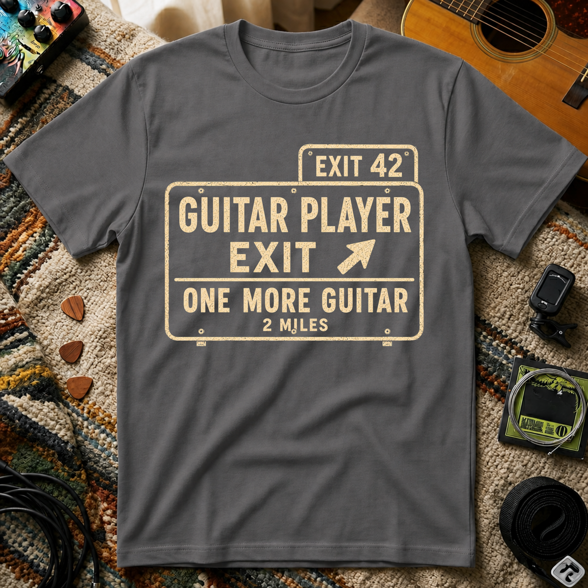 Guitar Player Exit T-Shirt