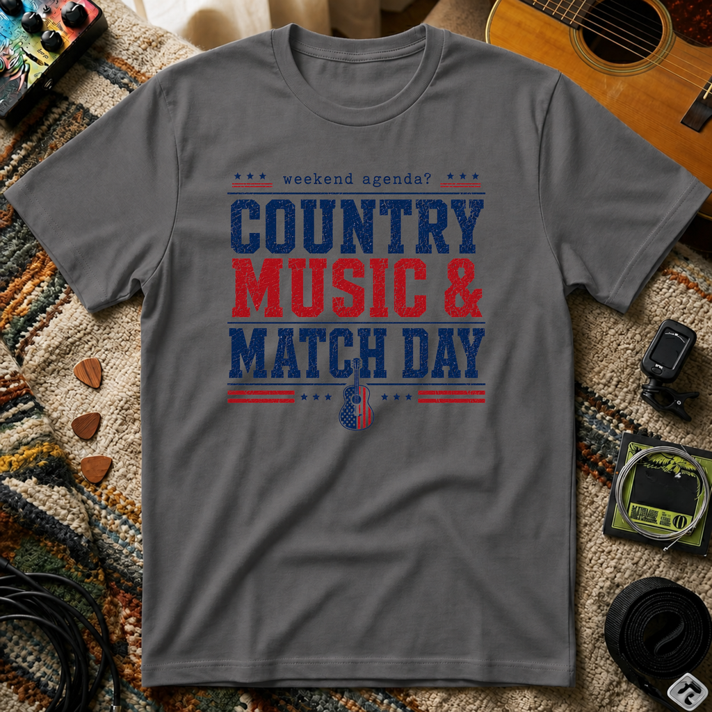 Country Music & Match Day T-Shirt