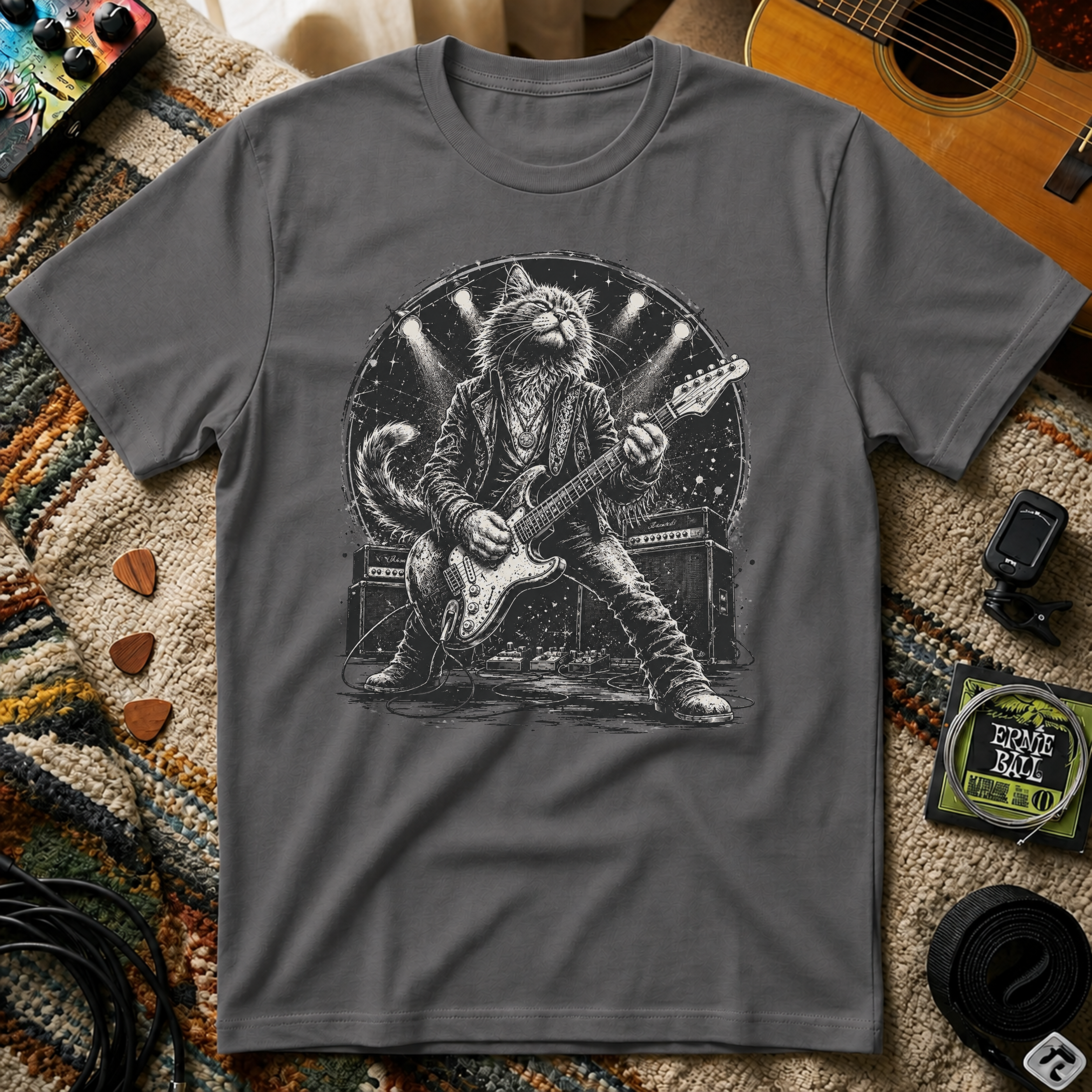 Cat Rock Star T-Shirt