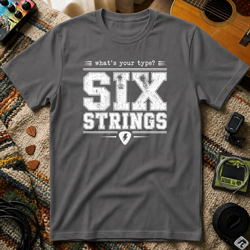 What's Your Type Six Strings T-Shirt