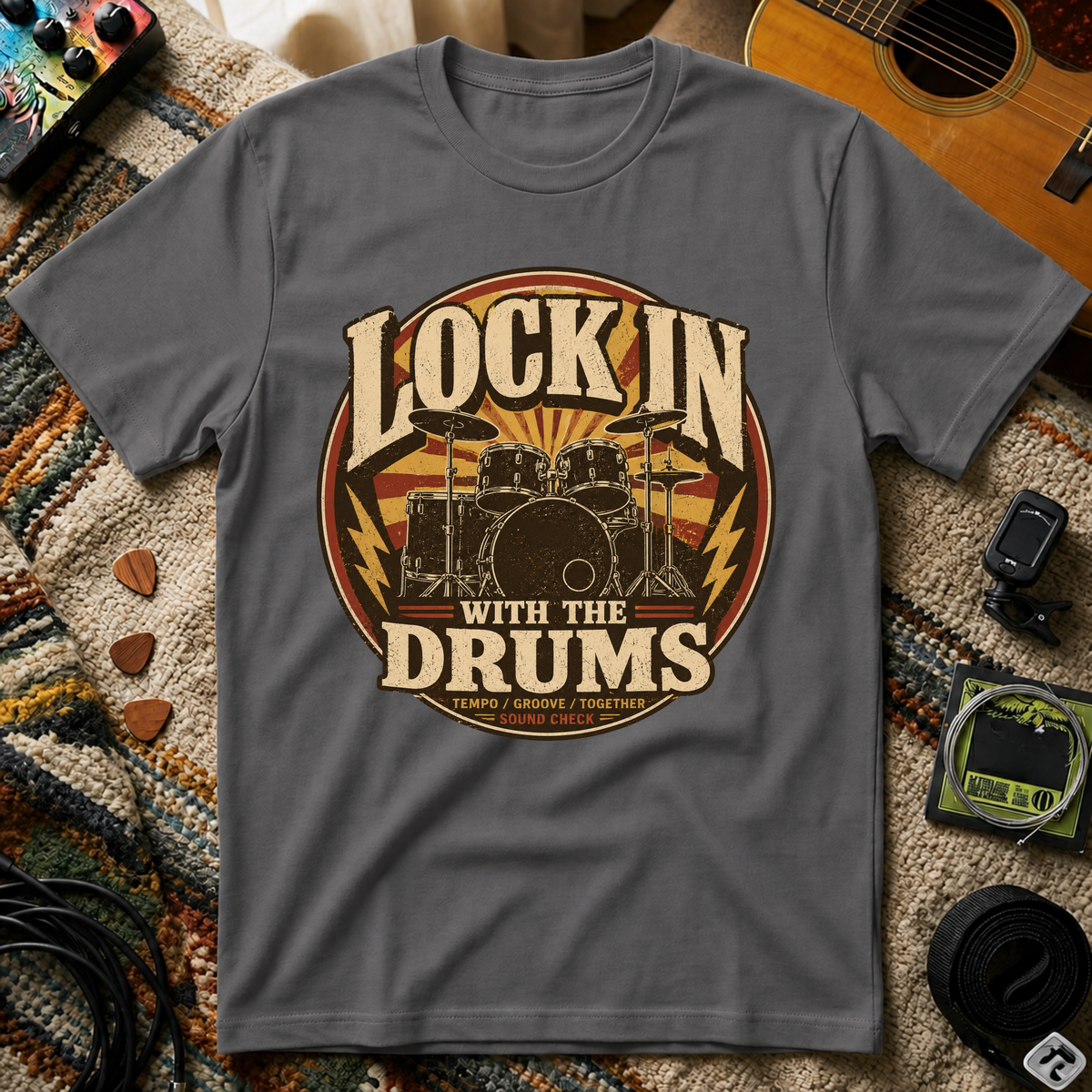Lock In With The Drums T-Shirt