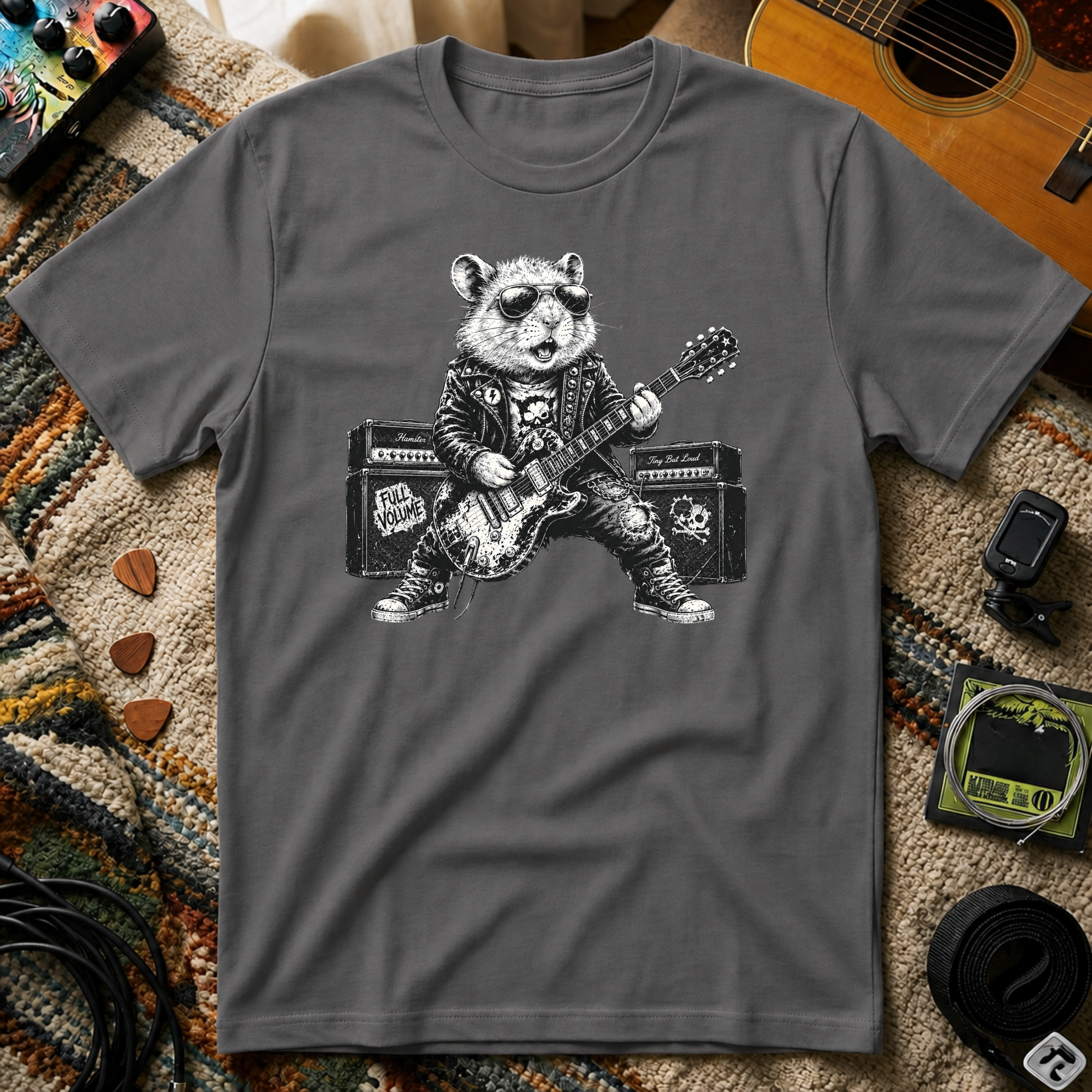Hamster Rockstar T-Shirt