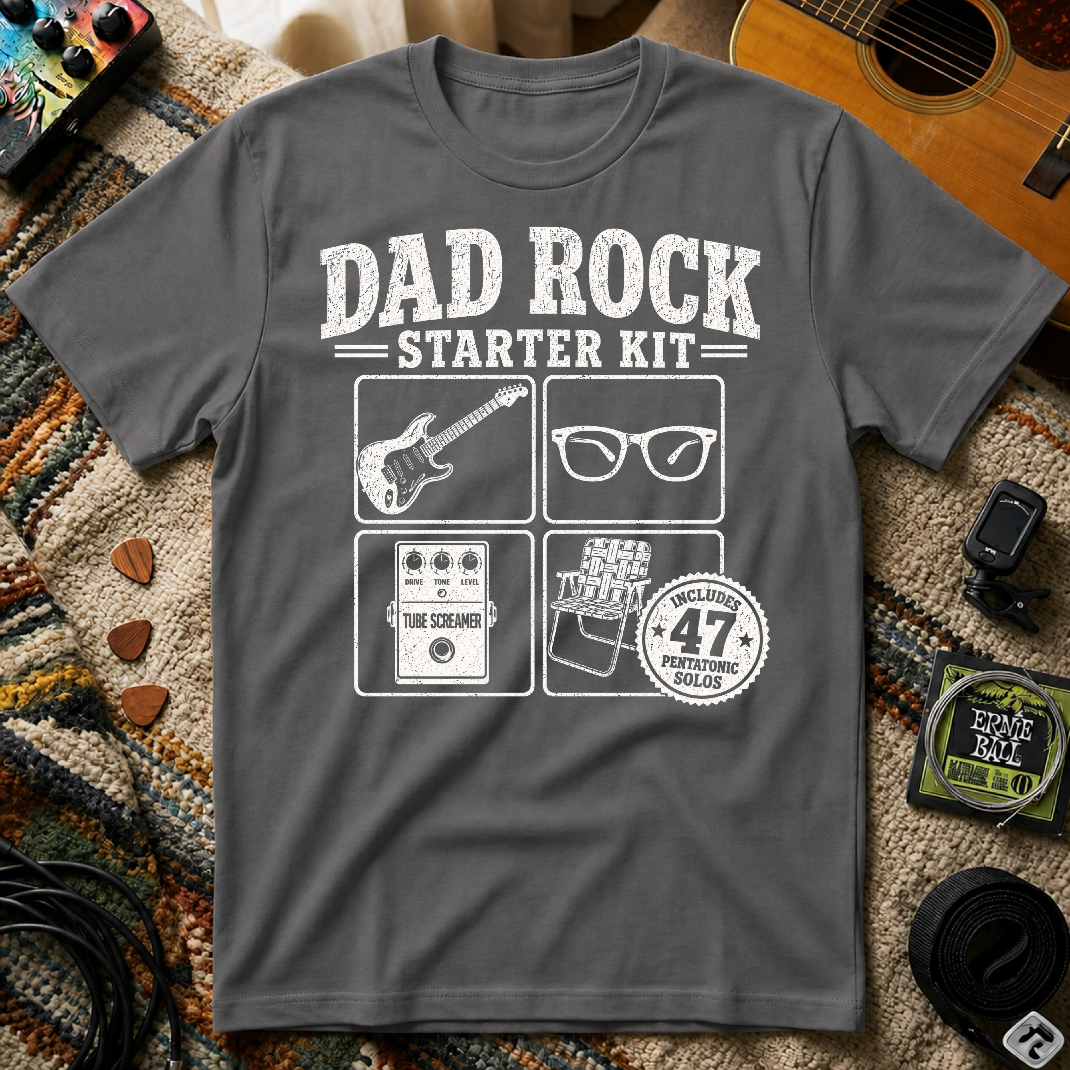 Dad Rock Starter Kit T-Shirt