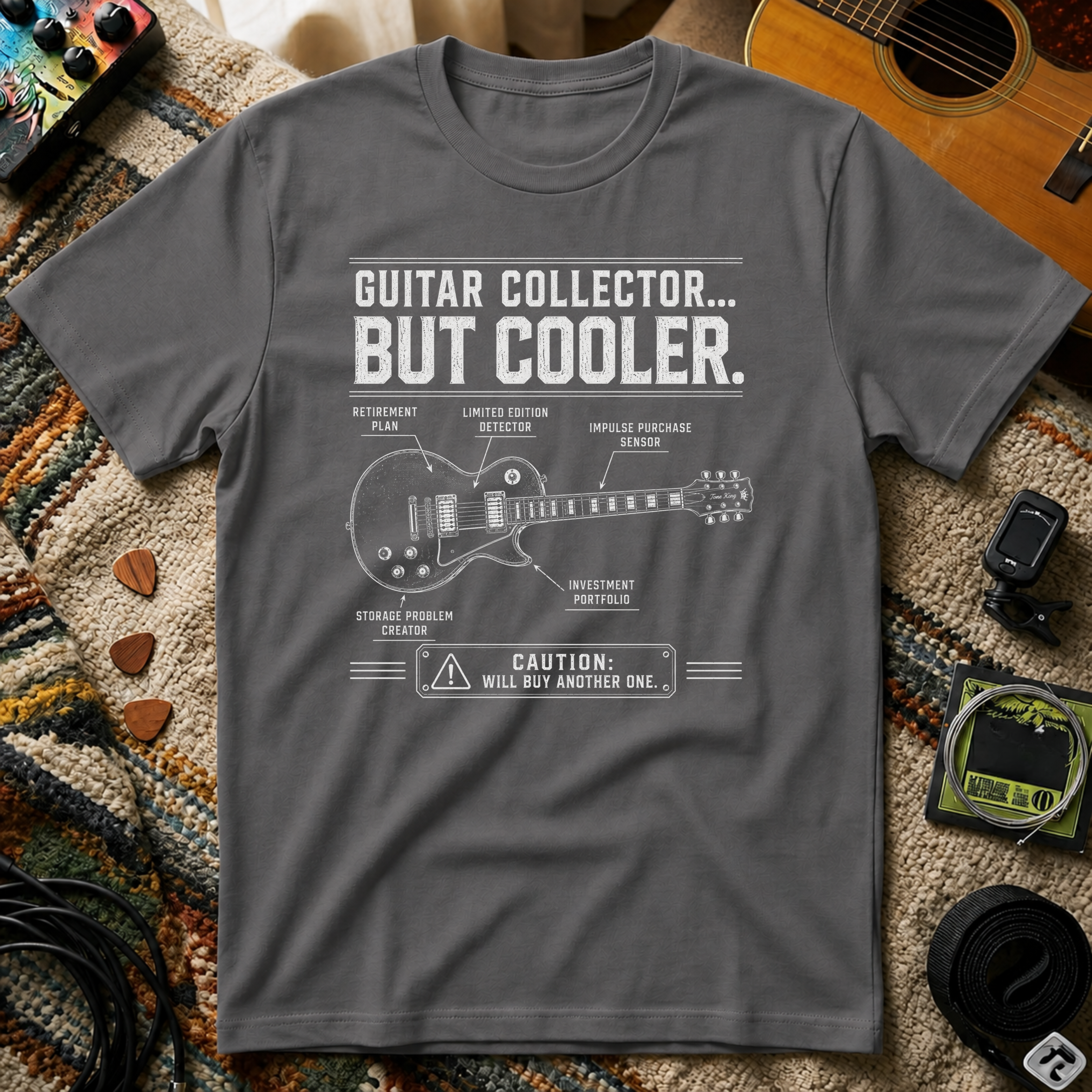 Guitar Collector But Cooler T-Shirt