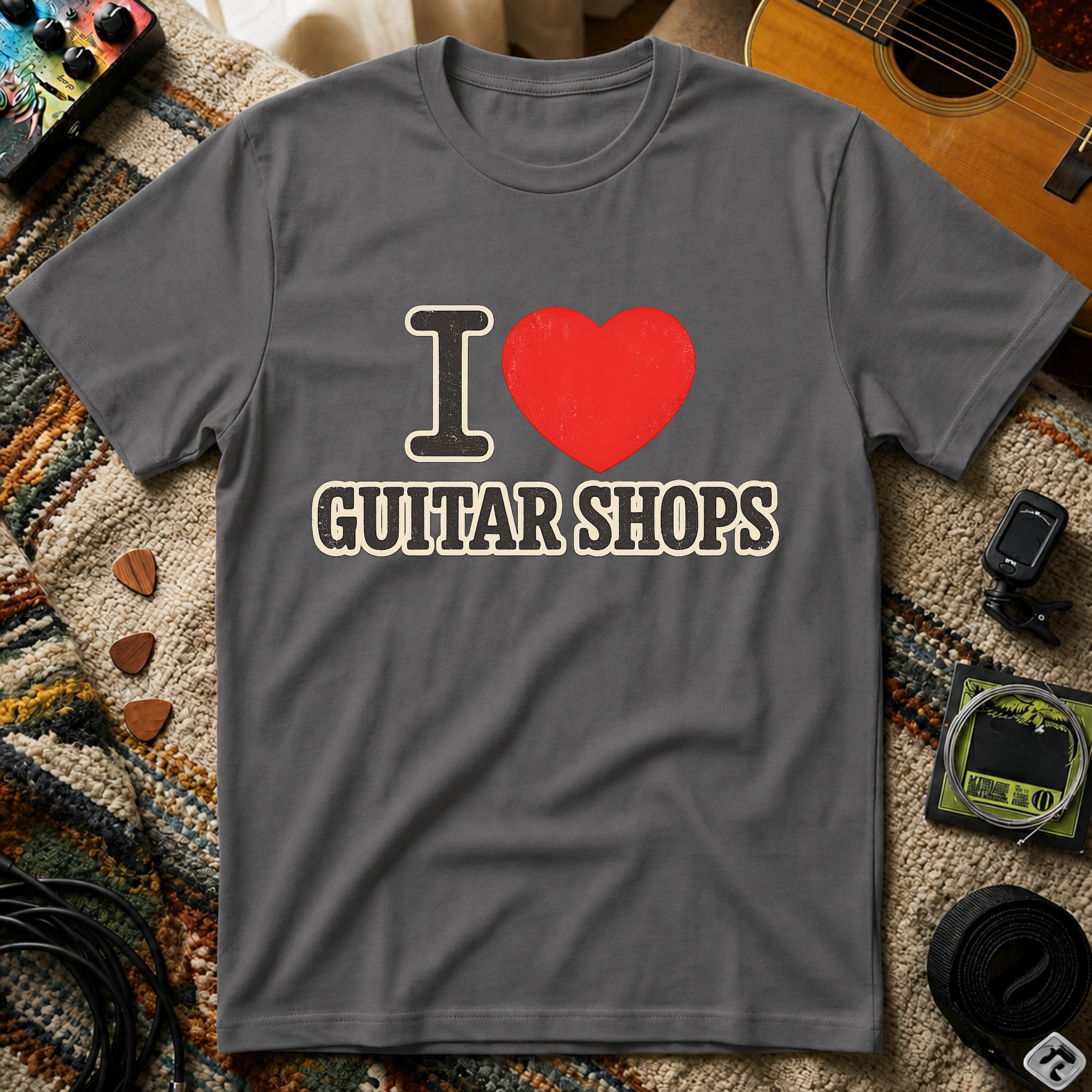 I ❤️ Guitar Shops T-Shirt