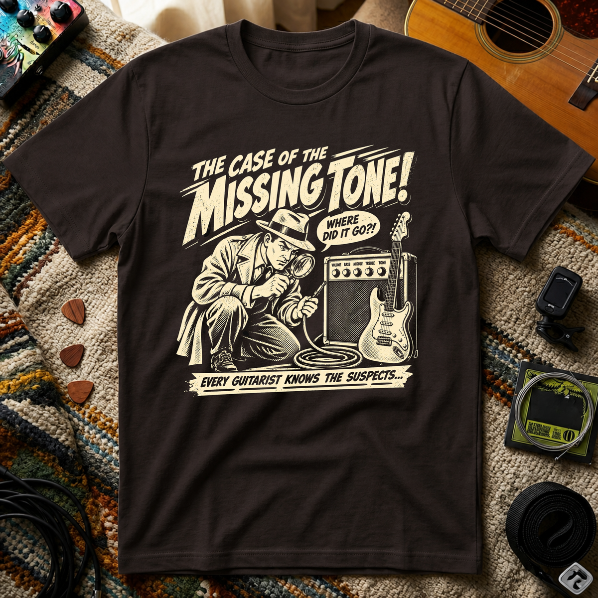 The Case Of The Missing Tone T-Shirt