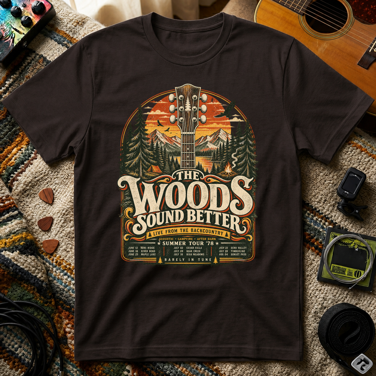 The Woods Sound Better Tour T-Shirt