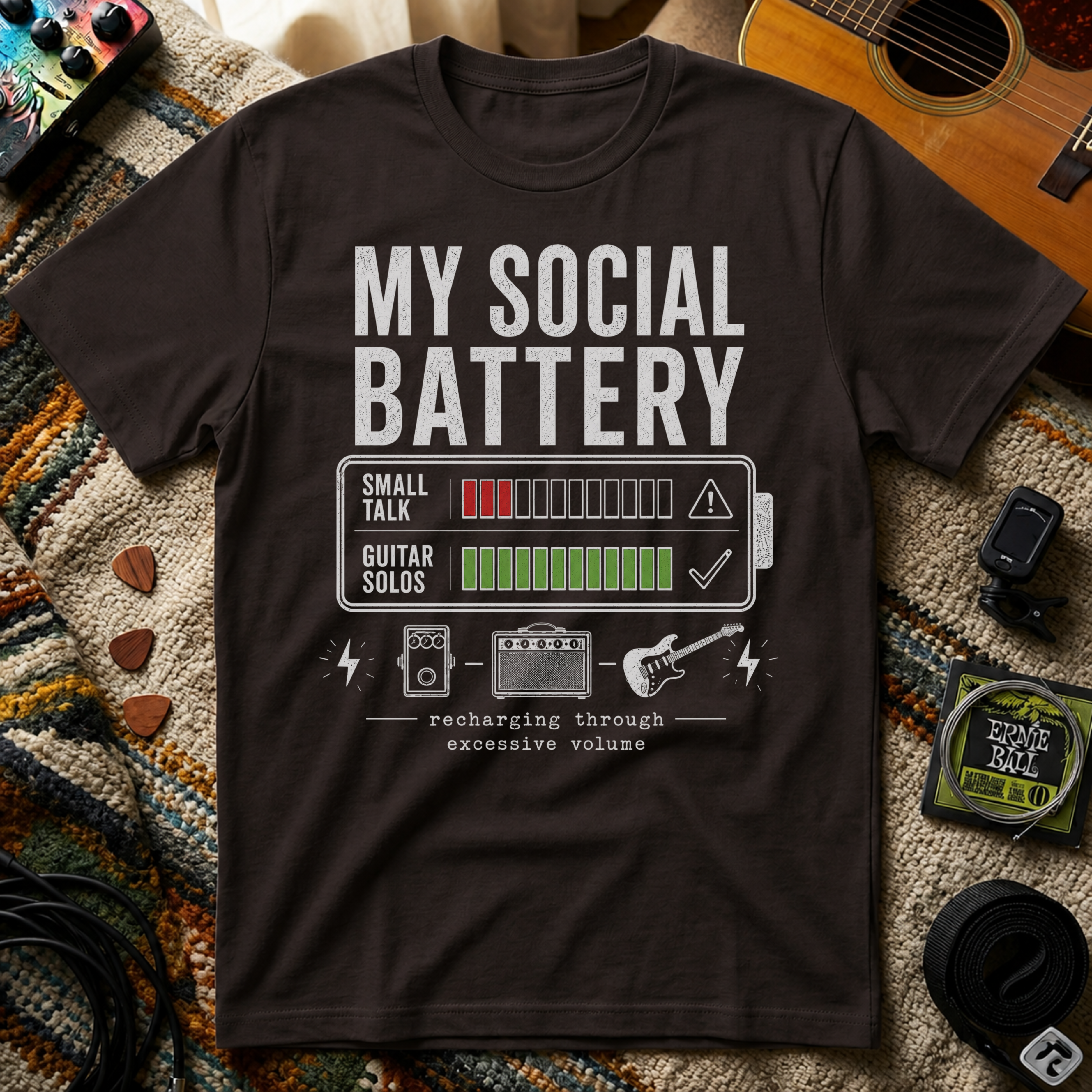 My Social Battery 2T-Shirt