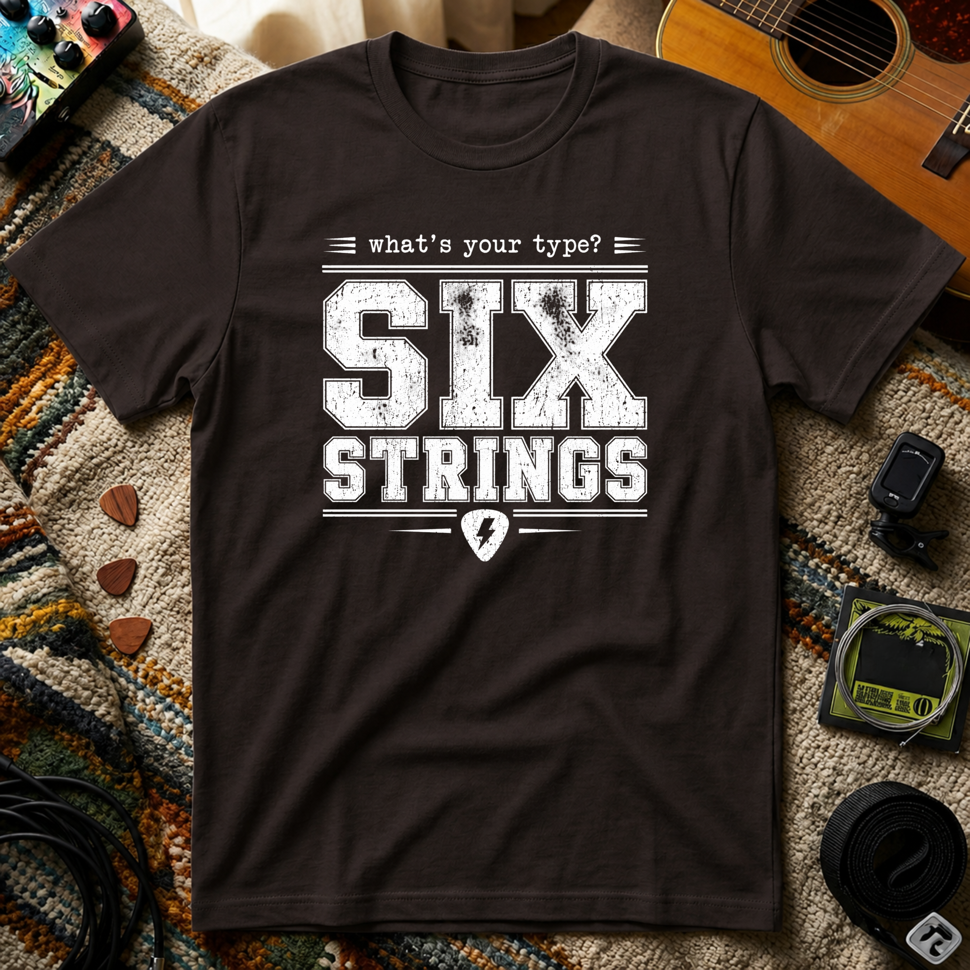 What's Your Type Six Strings T-Shirt