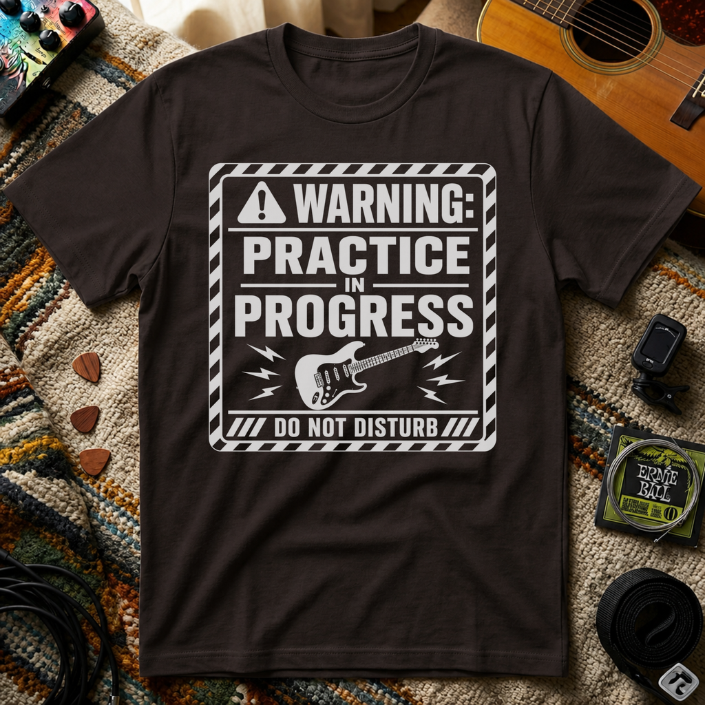 Warning Practice In Progress T-Shirt