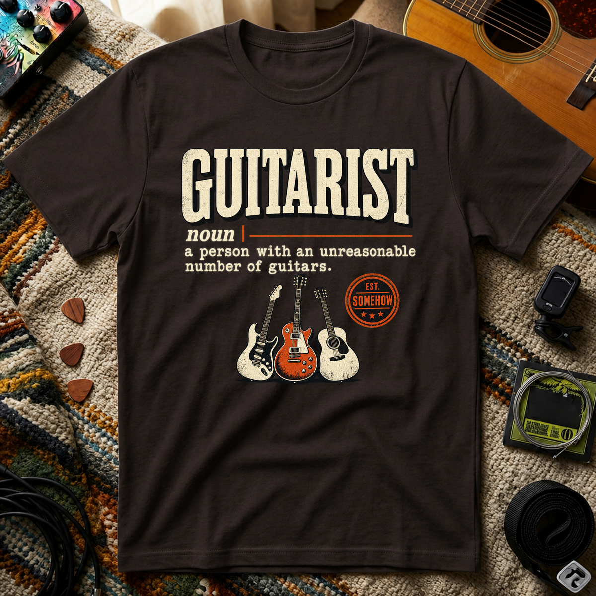 Guitarist Noun T-Shirt