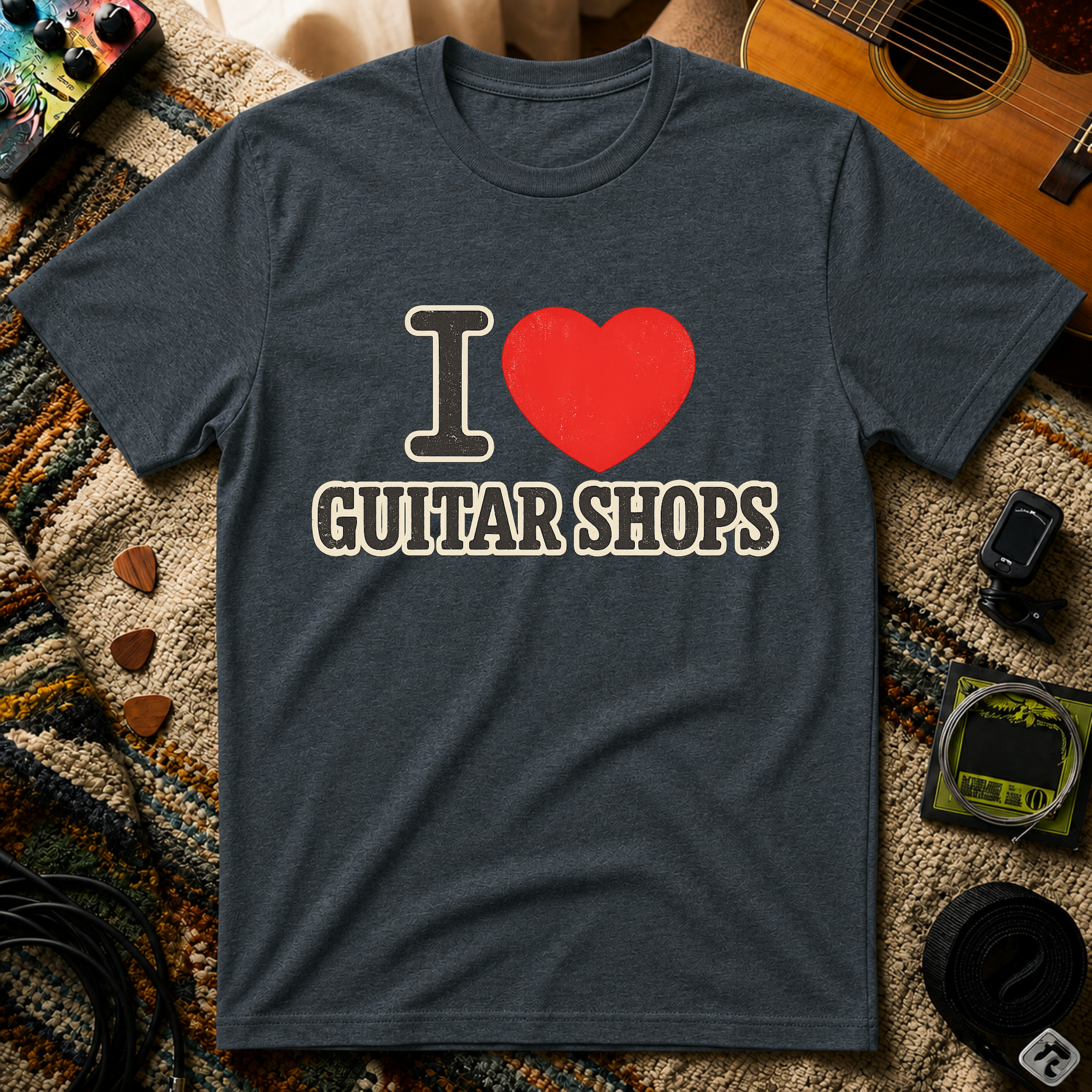 I ❤️ Guitar Shops T-Shirt