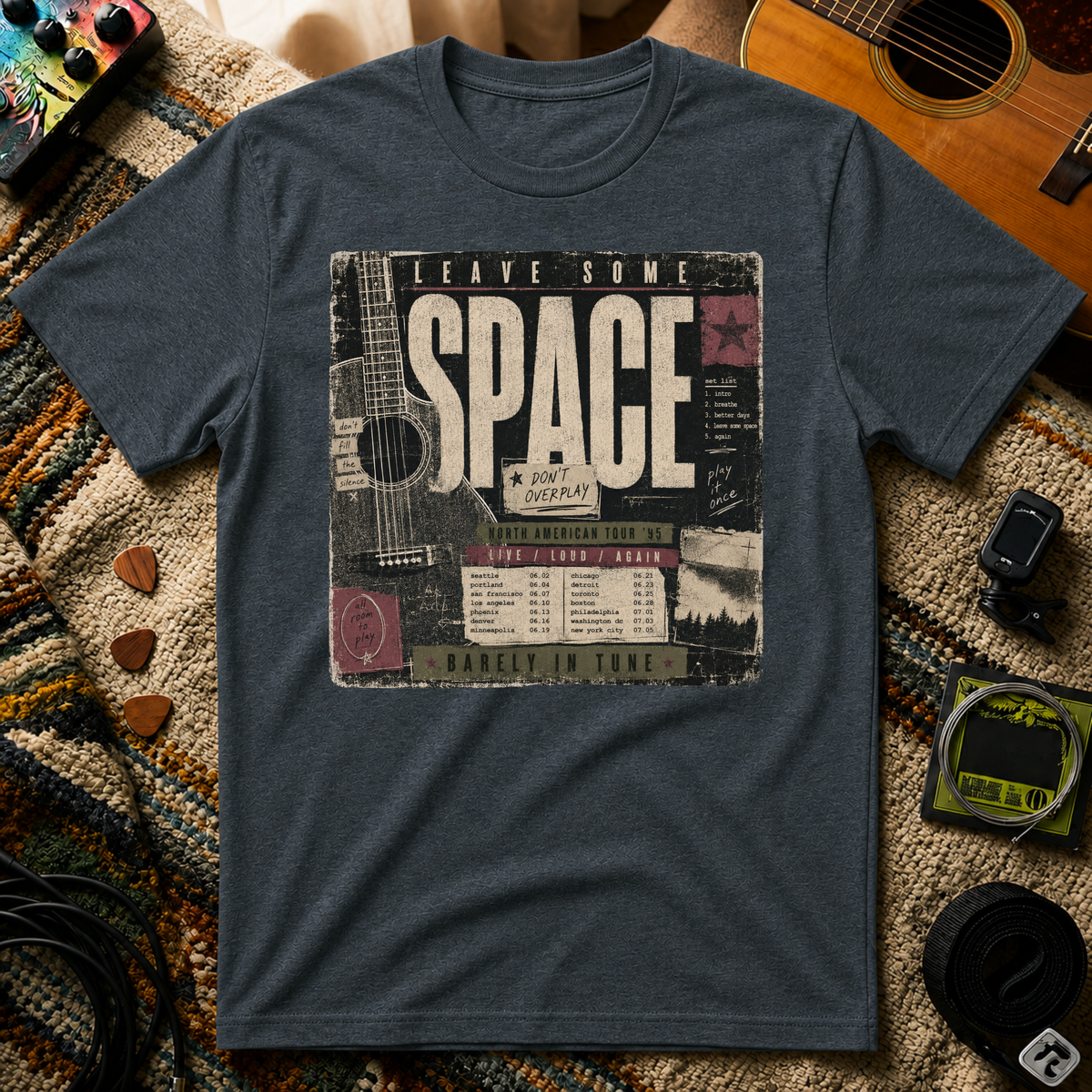 Leave Some Space Tour T-Shirt