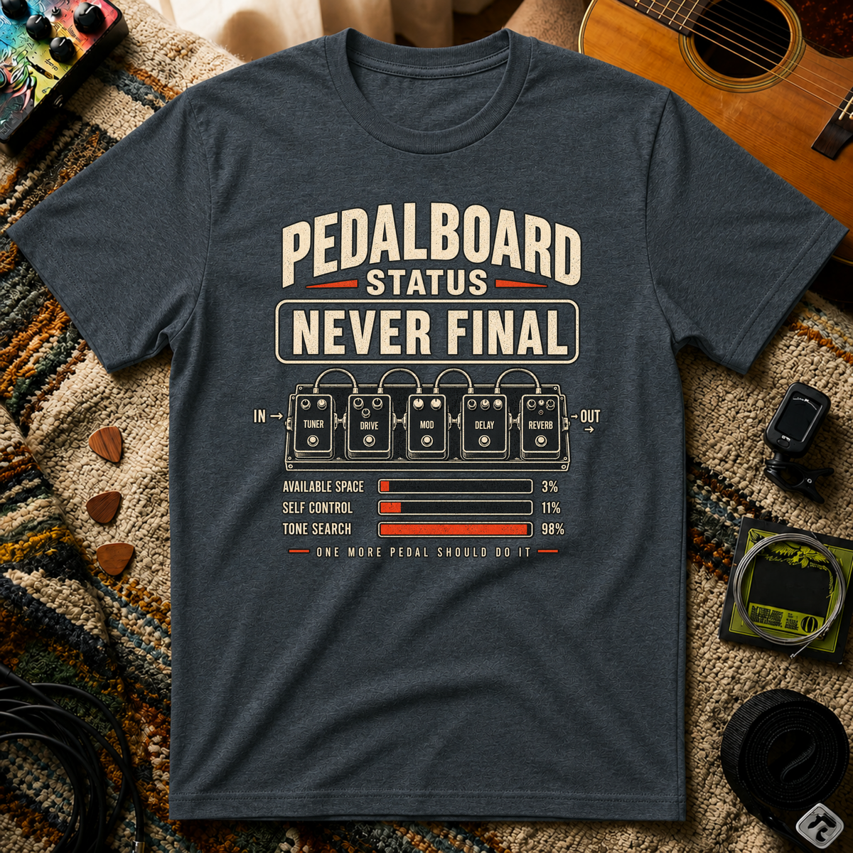 Pedalboard Status T-Shirt
