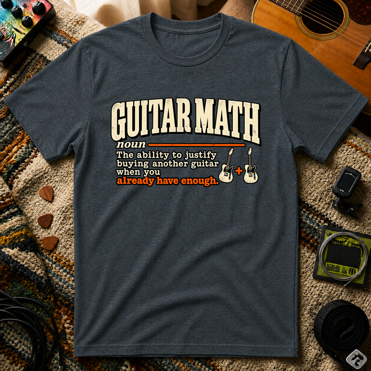 Guitar Math T-Shirt