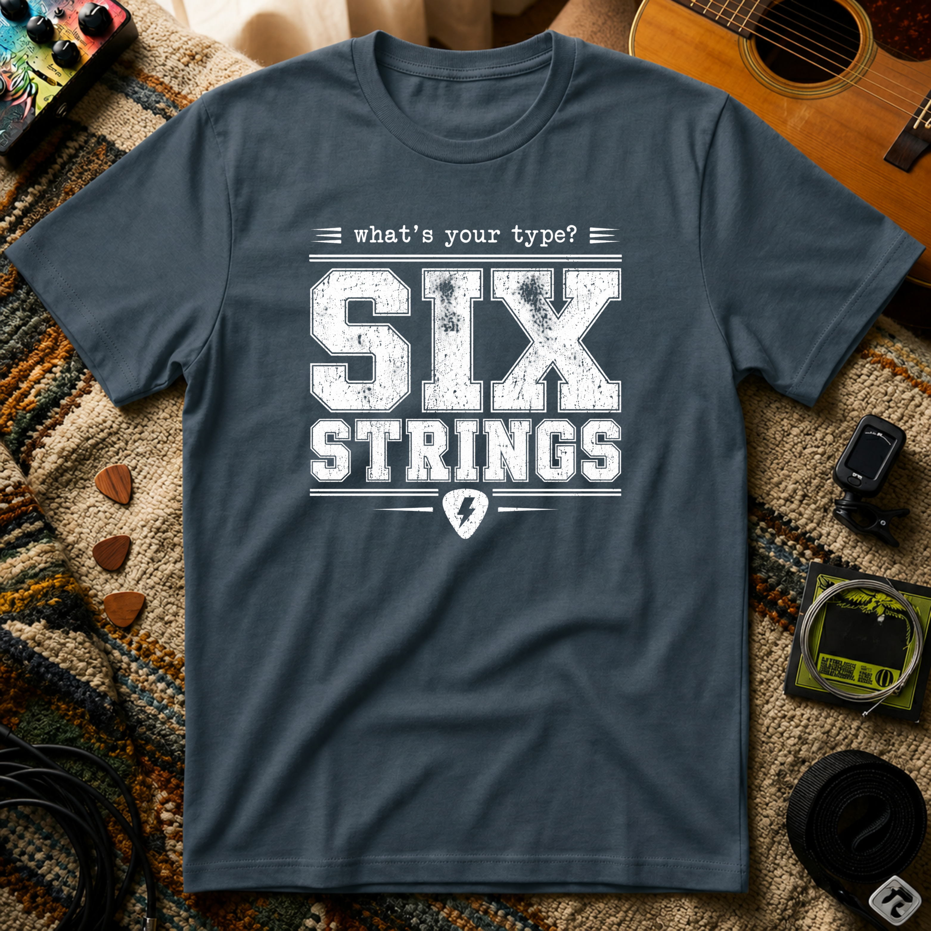 What's Your Type Six Strings T-Shirt
