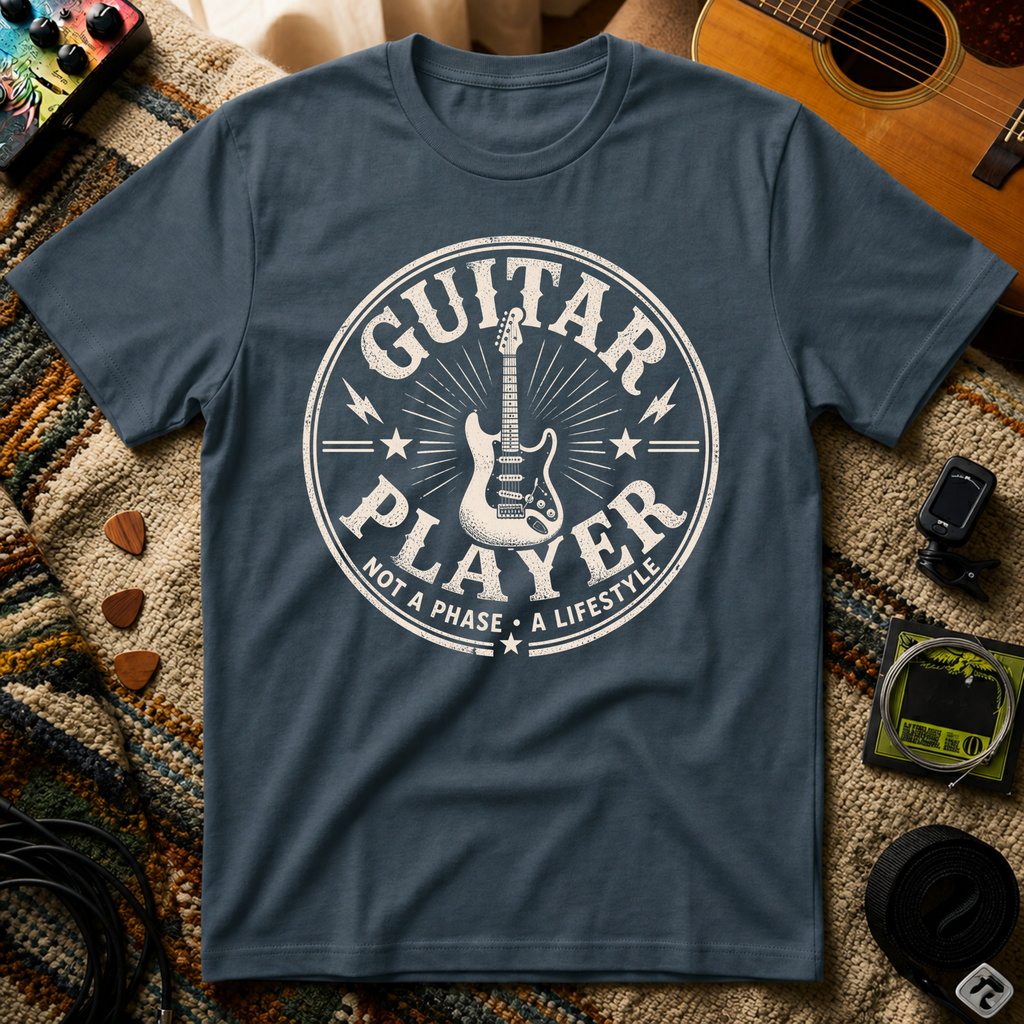 Guitar Player Not A Phase A Life Style T-Shirt