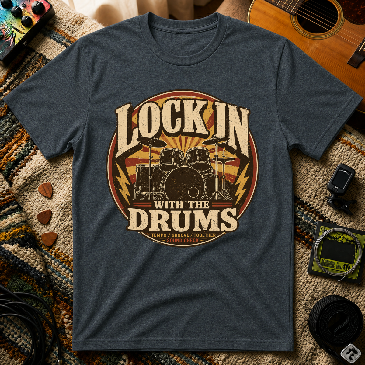 Lock In With The Drums T-Shirt