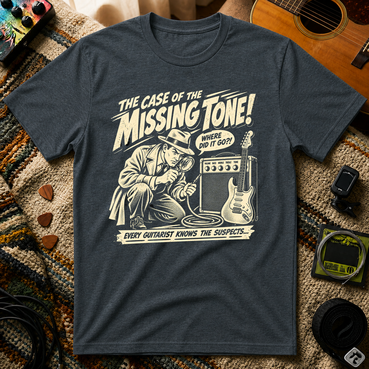 The Case Of The Missing Tone T-Shirt
