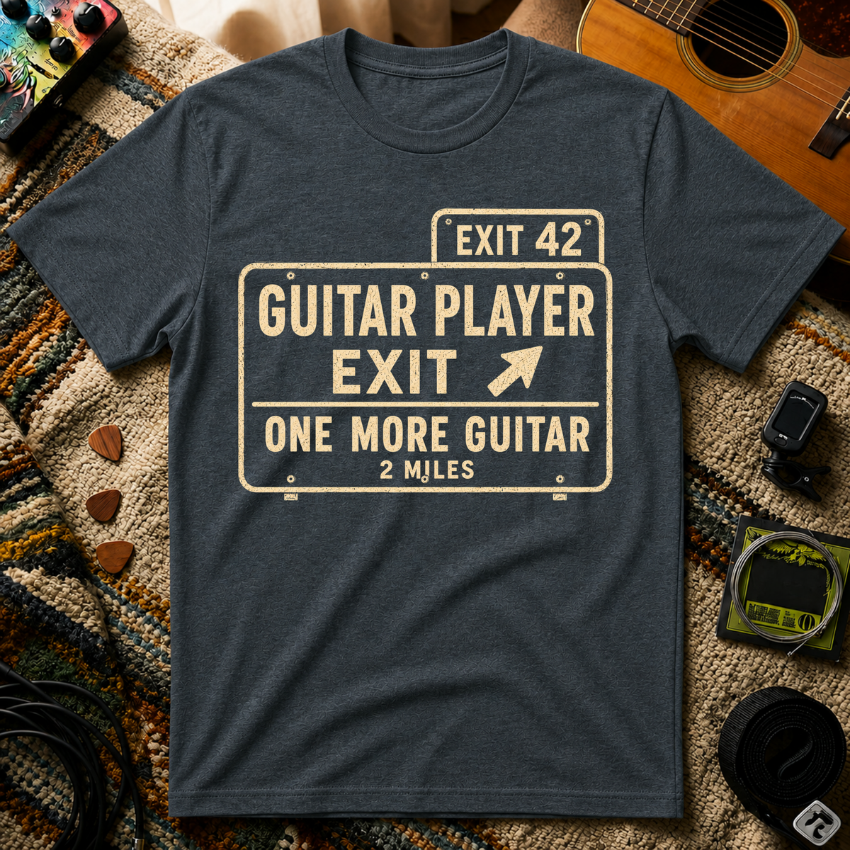 Guitar Player Exit T-Shirt