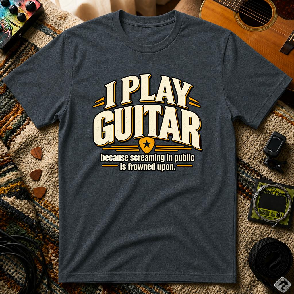 I Play Guitar T-Shirt