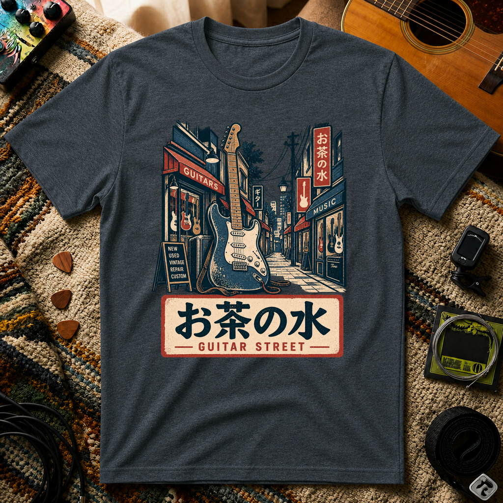 Japan Guitar Street T-Shirt
