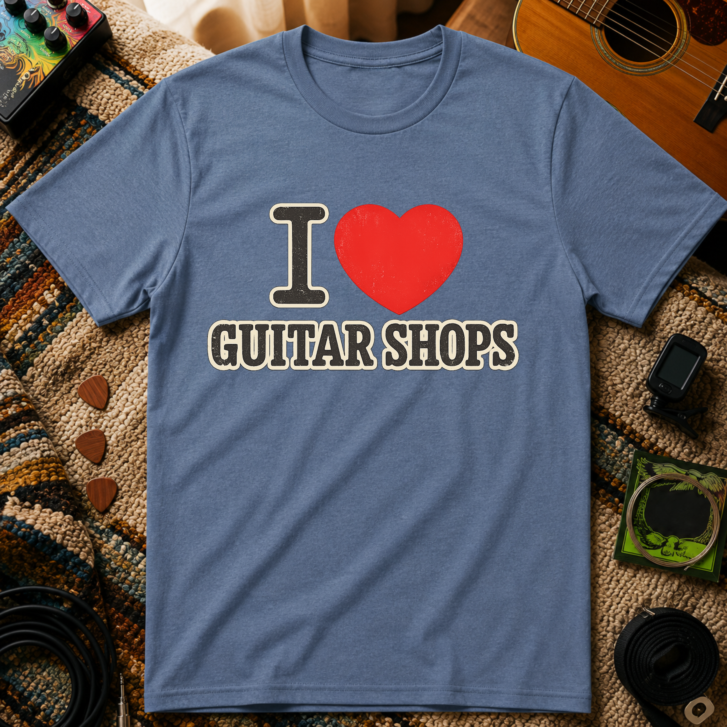 I ❤️ Guitar Shops T-Shirt