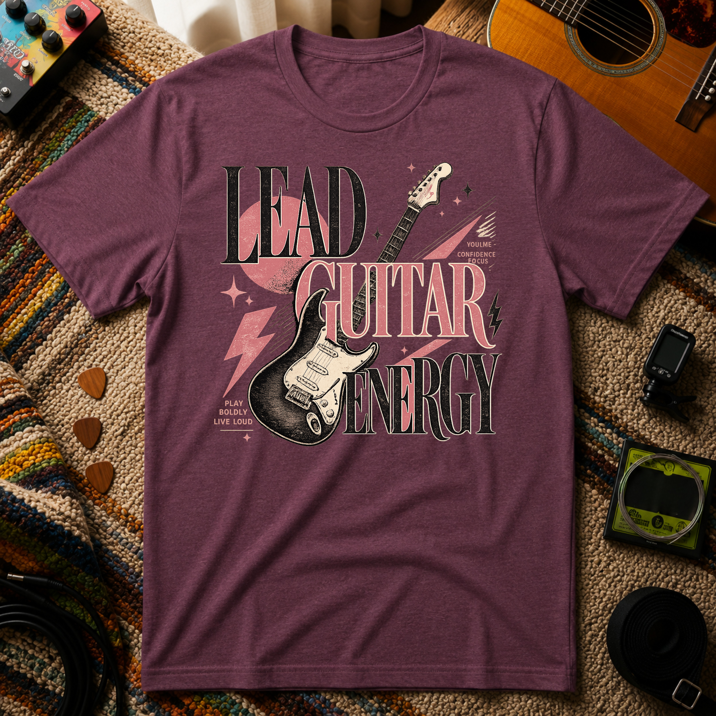 Lead Guitar Energy T-Shirt