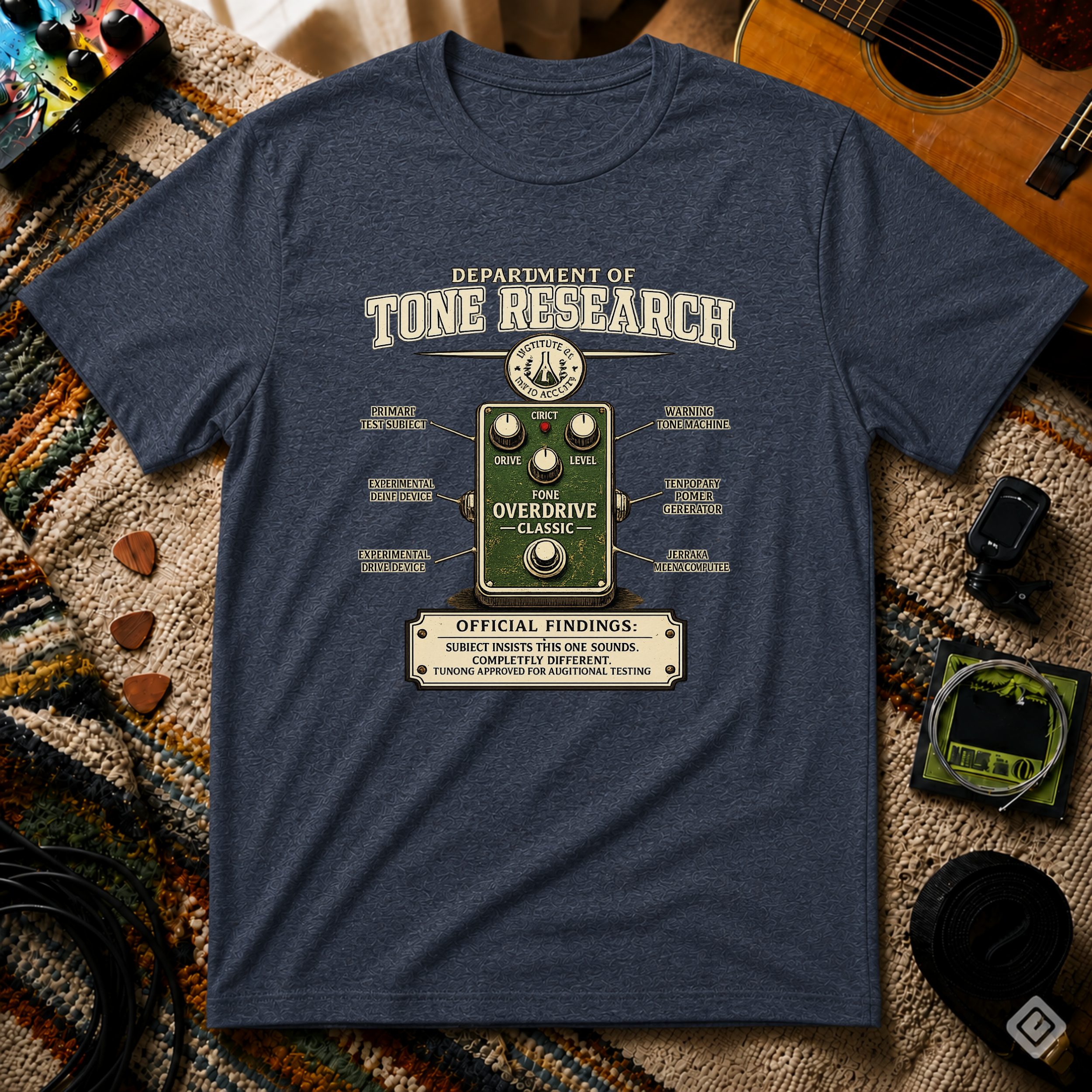 Department Of Tone Research Overdrive T-Shirt