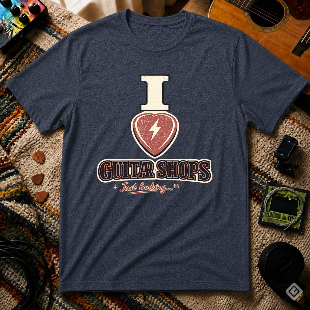 I ❤️ Guitar Shops T-Shirt