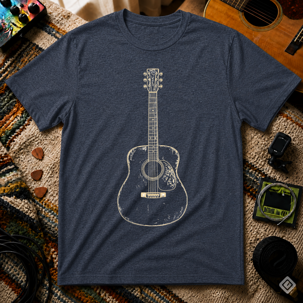 Faded Guitar T-Shirt