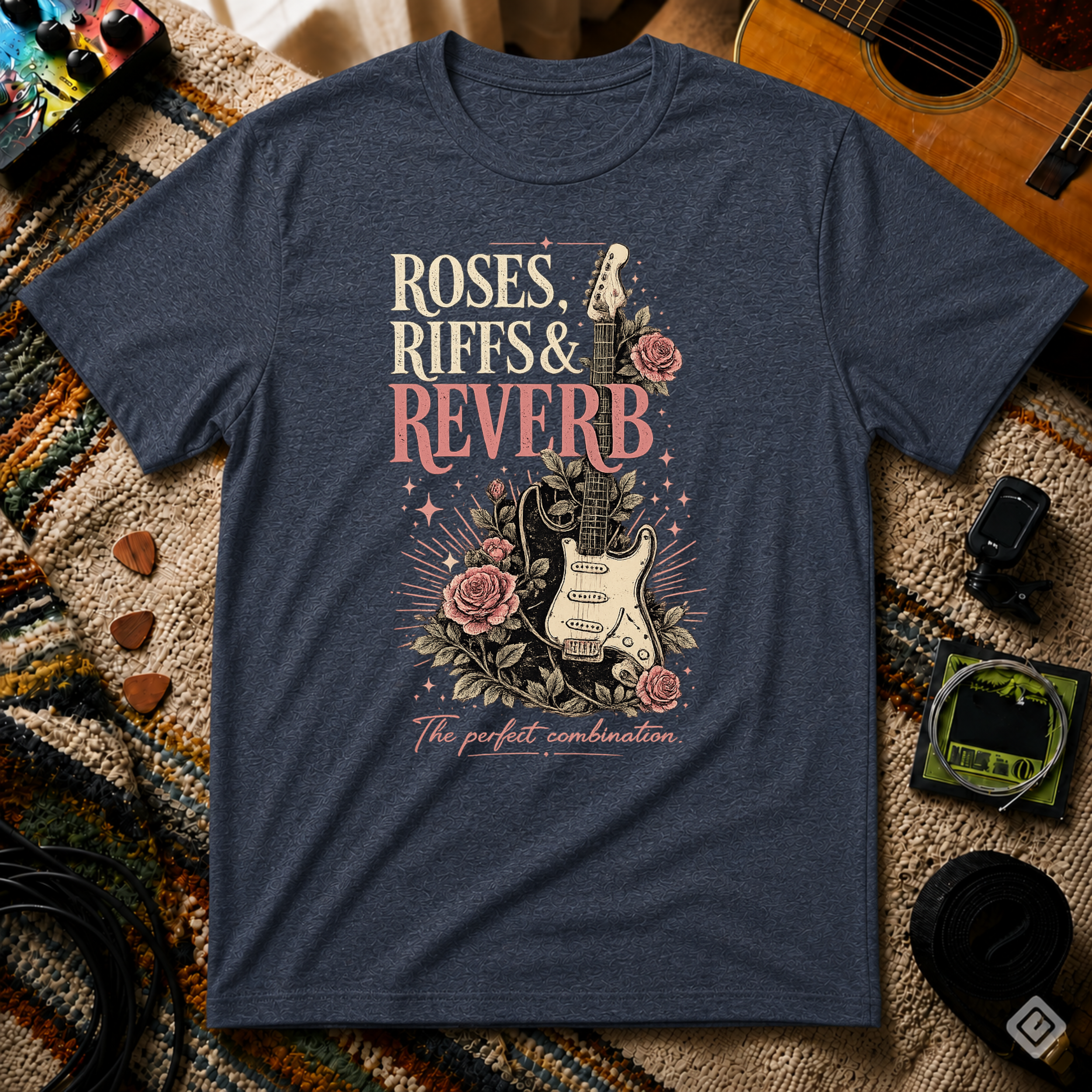 Roses Riffs & Reverb T-Shirt
