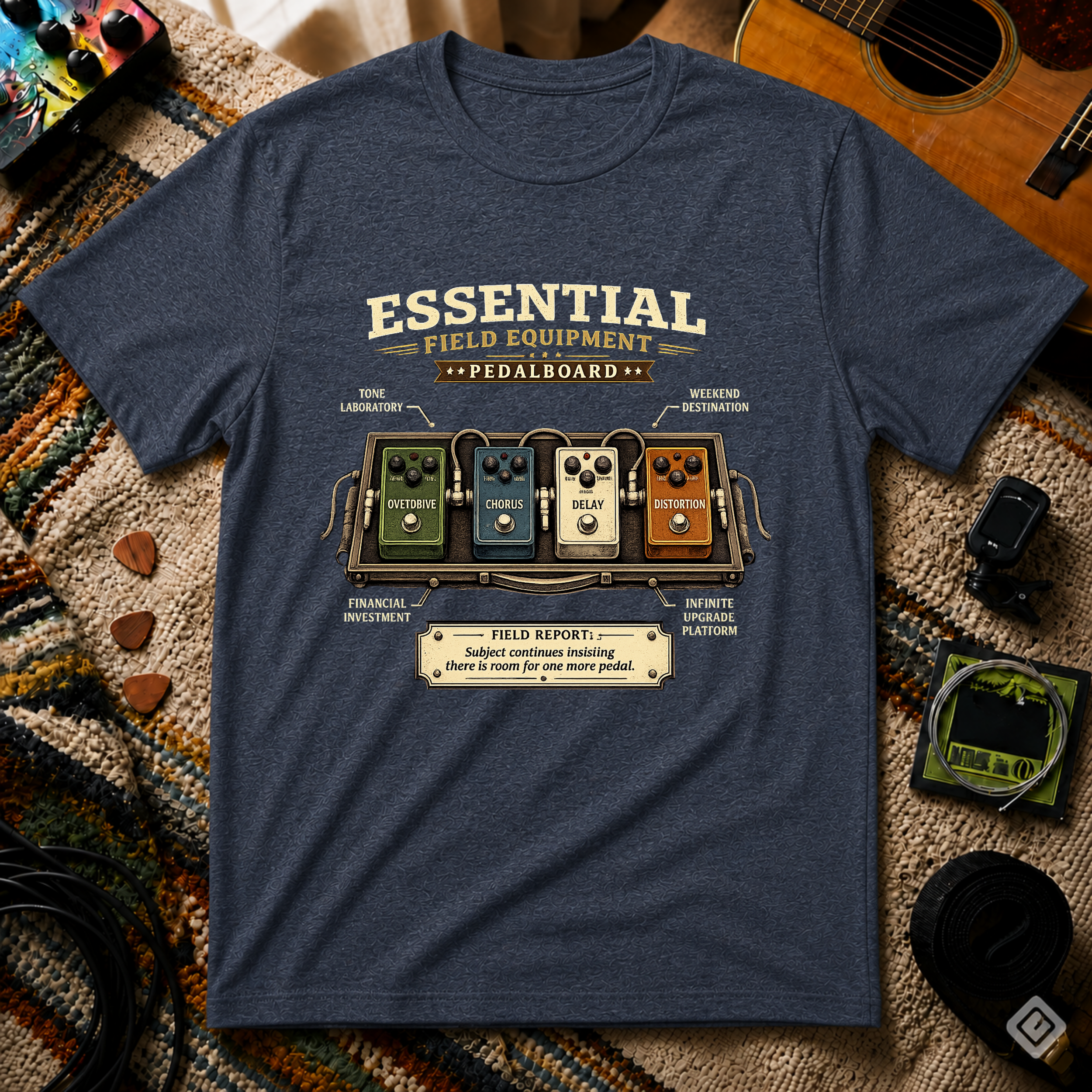 Essential Field Equipment Pedalboard T-Shirt