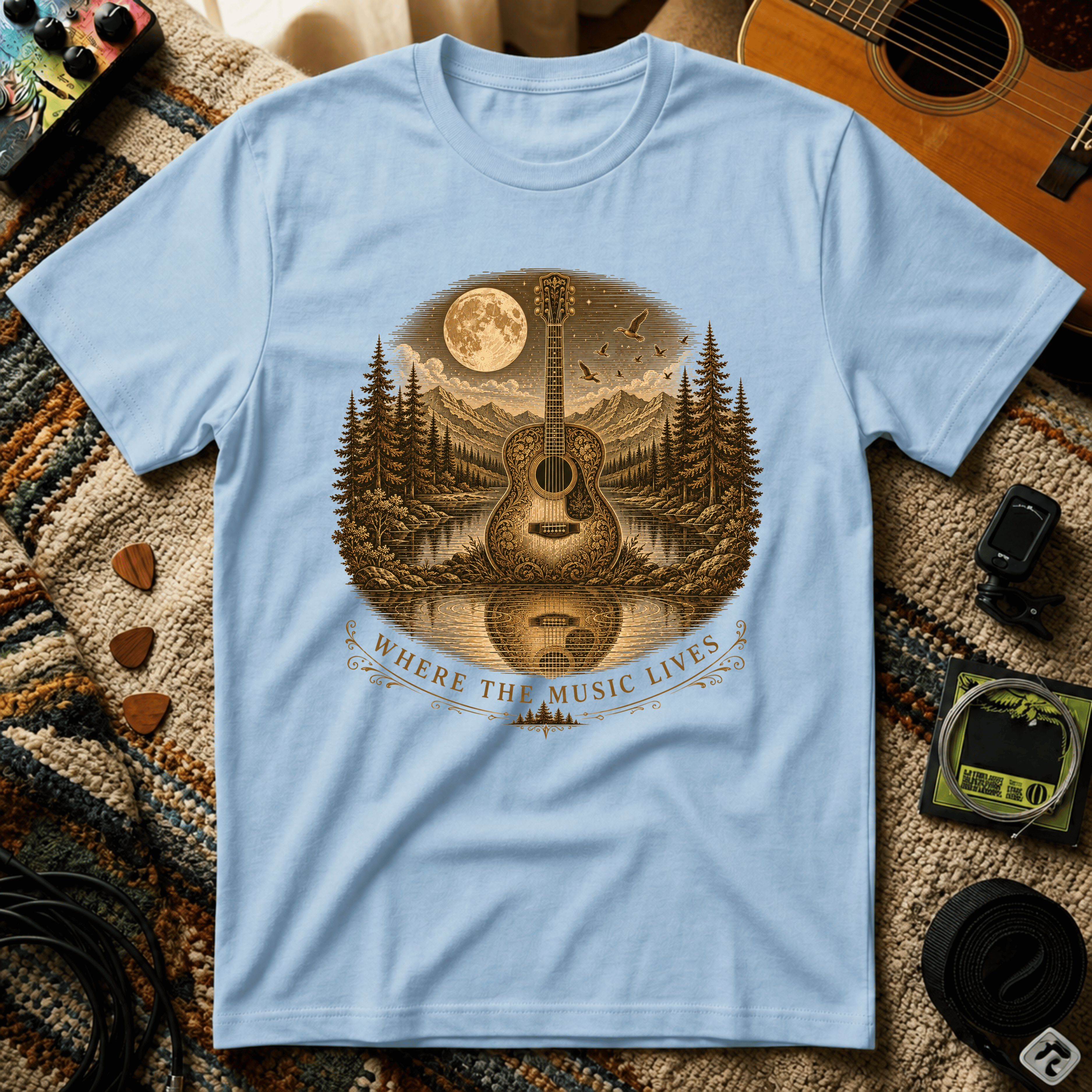 Where The Music Lives T-Shirt