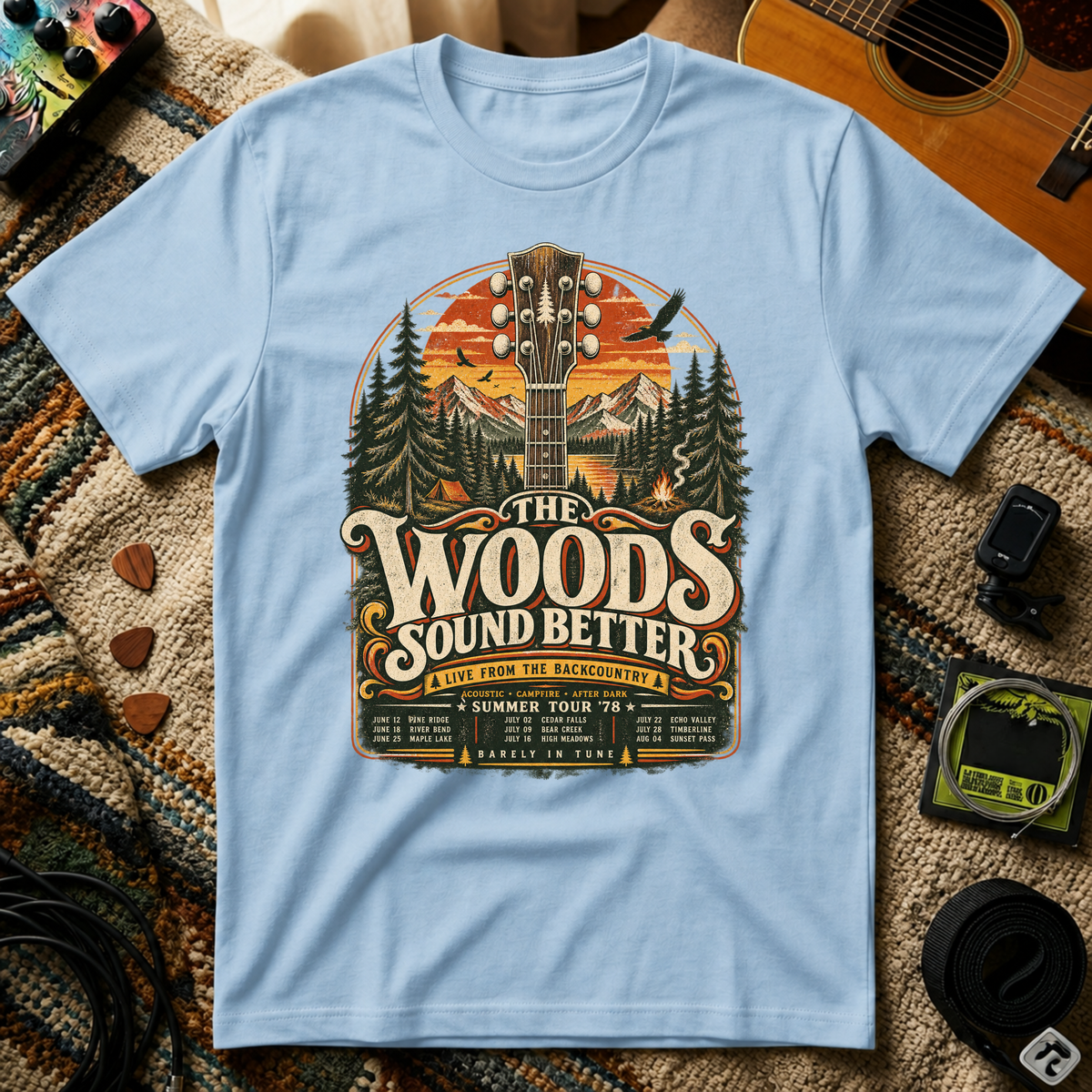 The Woods Sound Better Tour T-Shirt