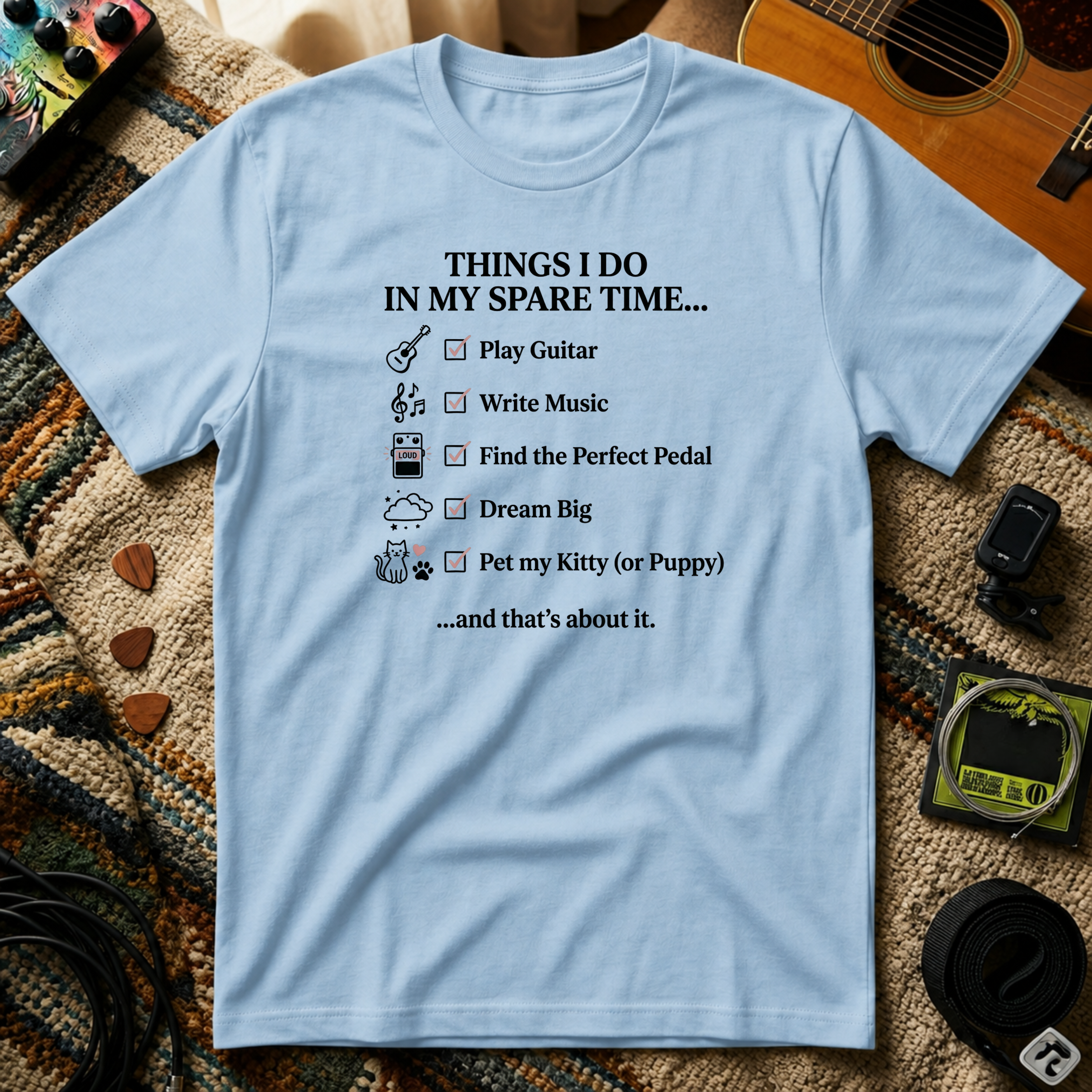 Things I Do In My Spare Time T-Shirt