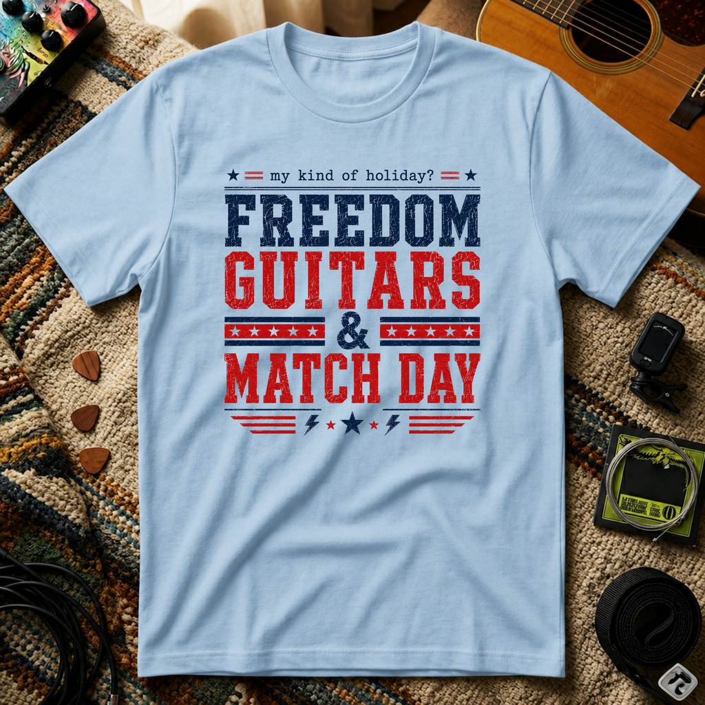 Freedom Guitars & Match Day T-Shirt