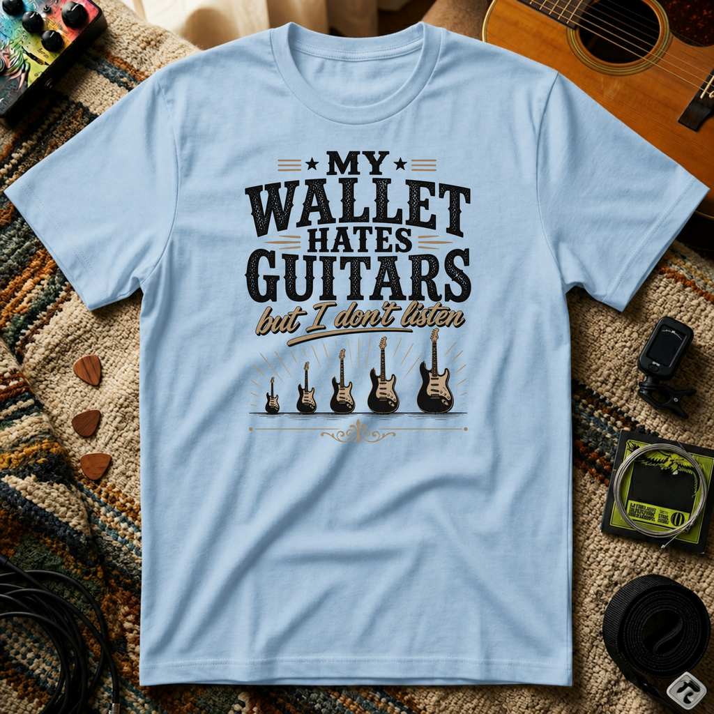 My Wallet Hates Guitars T-Shirt