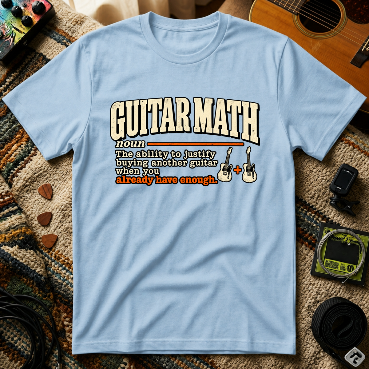Guitar Math T-Shirt