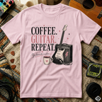 Coffee Guitar Repeat T-Shirt