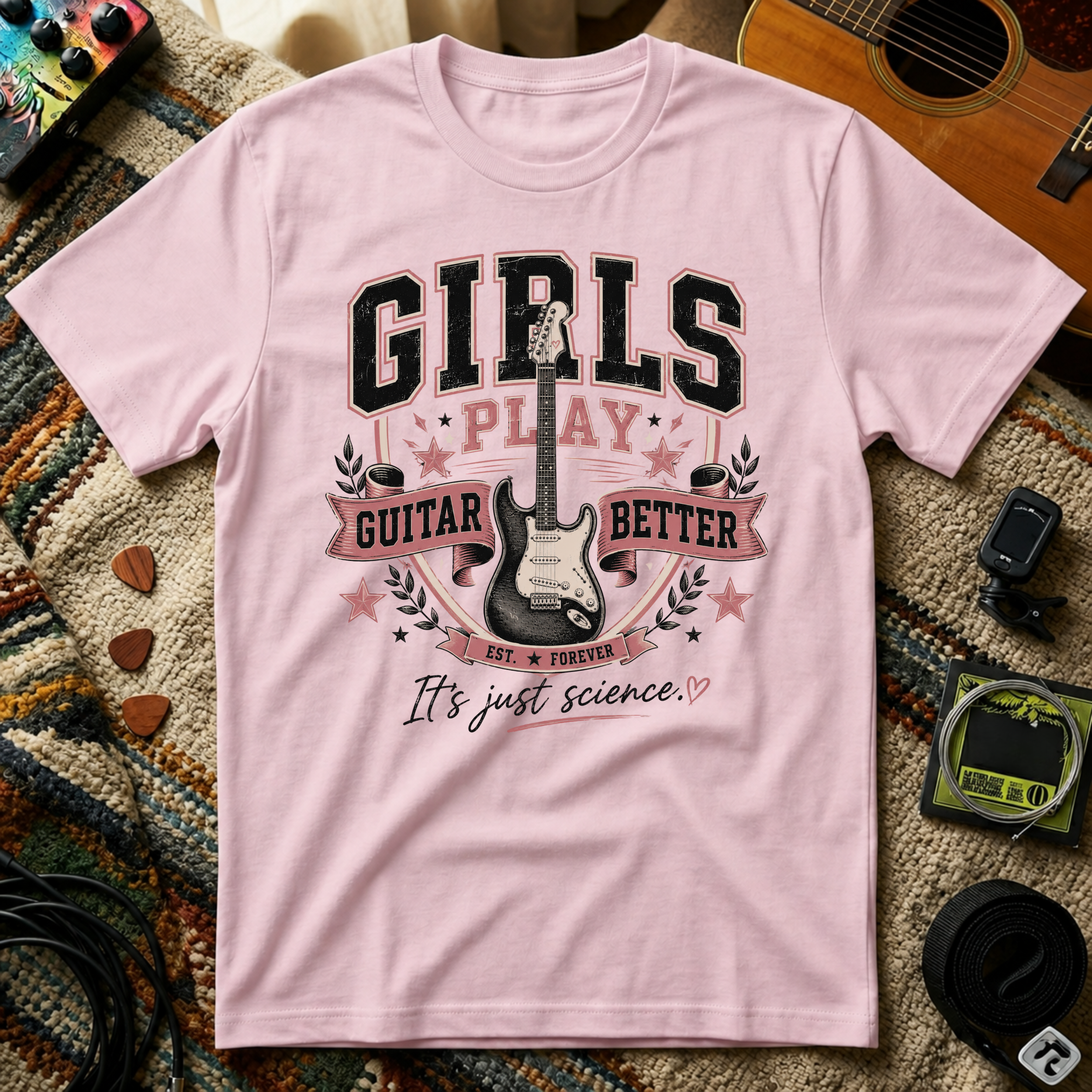 Girls Play Guitar Better T-Shirt