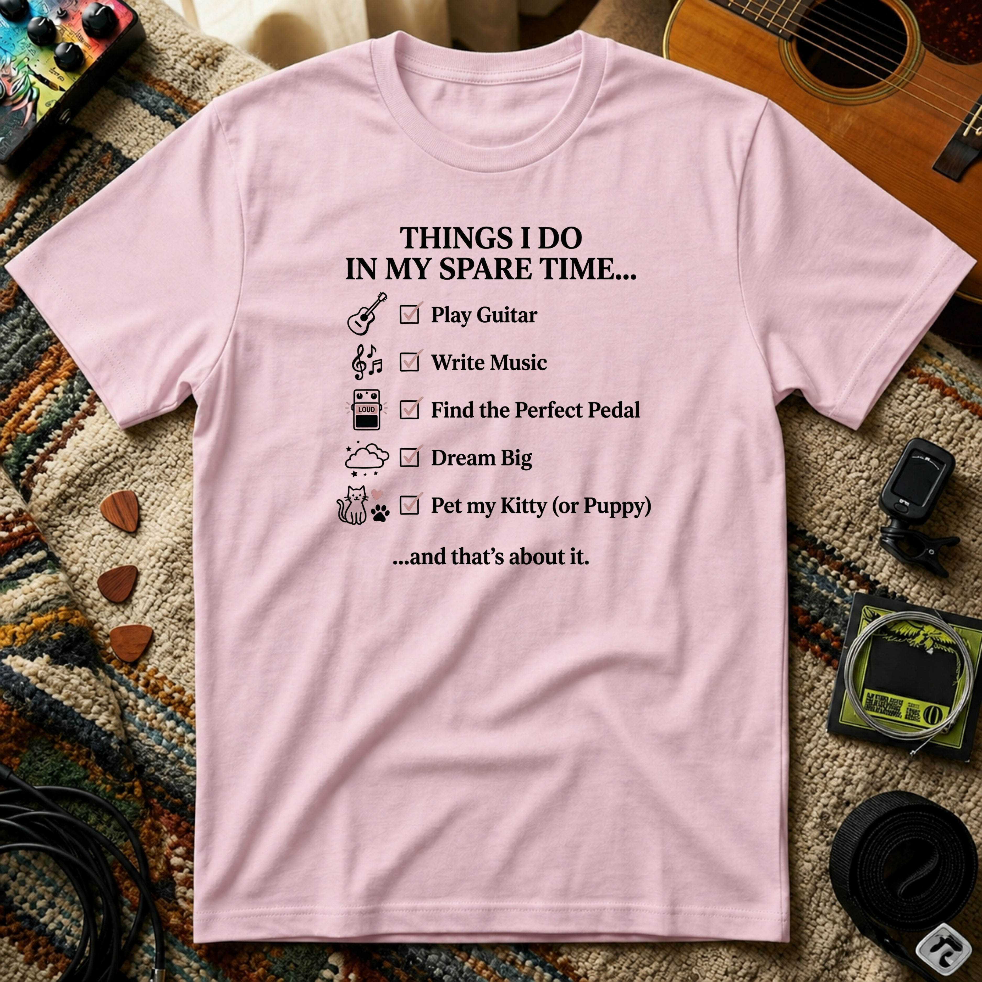 Things I Do In My Spare Time T-Shirt