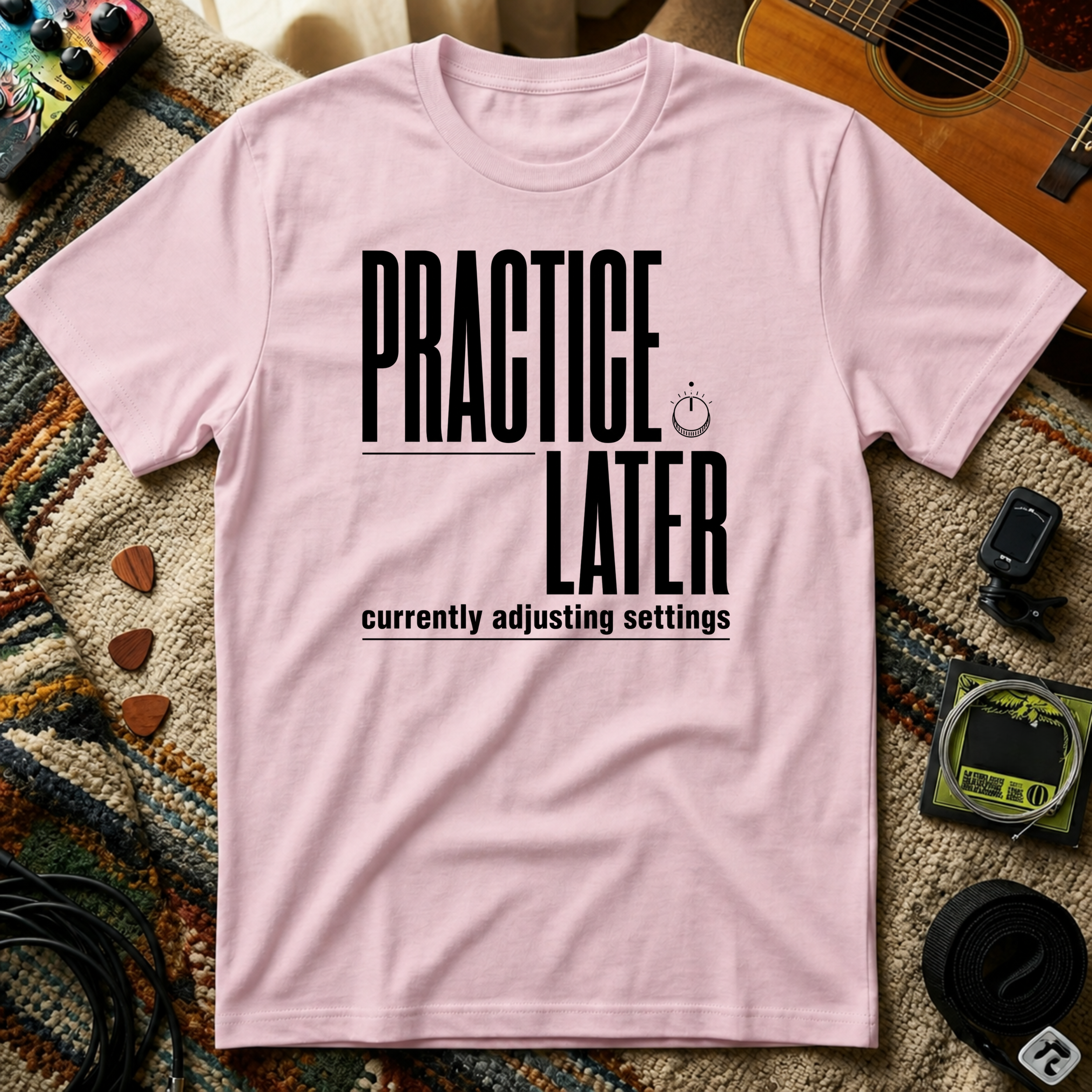 Practice Later T-Shirt