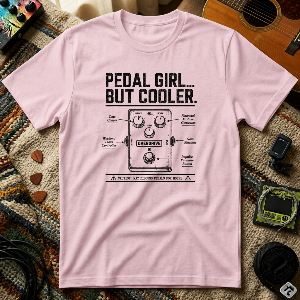Pedal Girl But Cooler T-Shirt