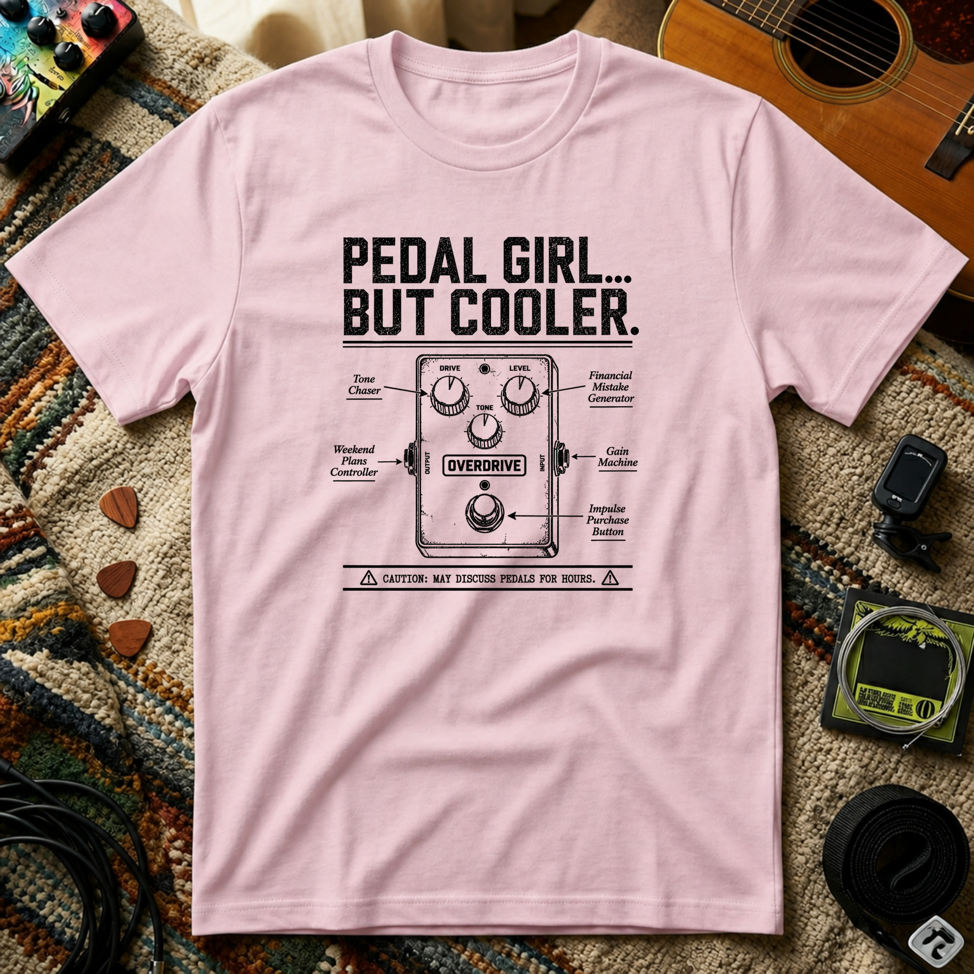 Pedal Girl But Cooler T-Shirt