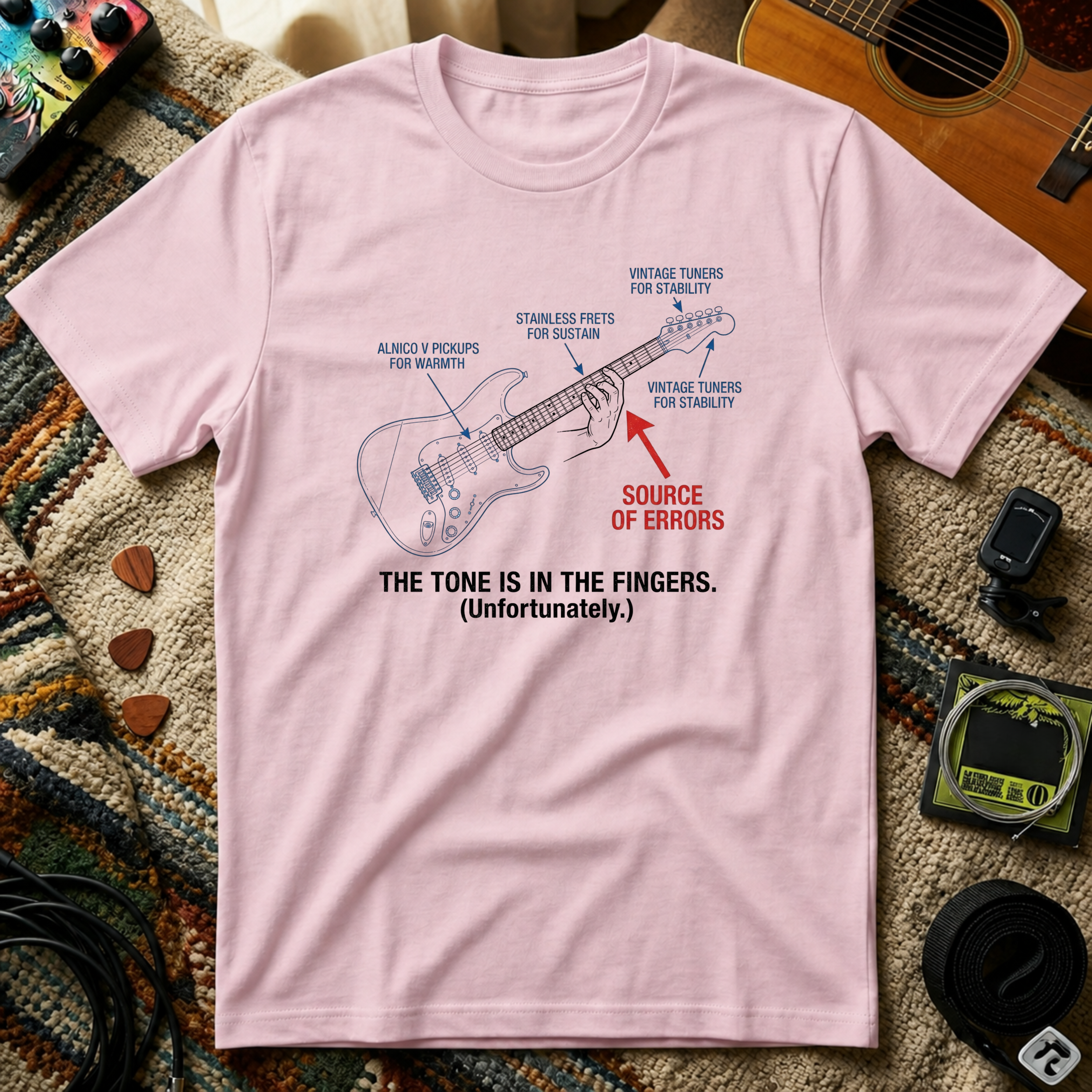 Tone Is In The Fingers 3 T-Shirt