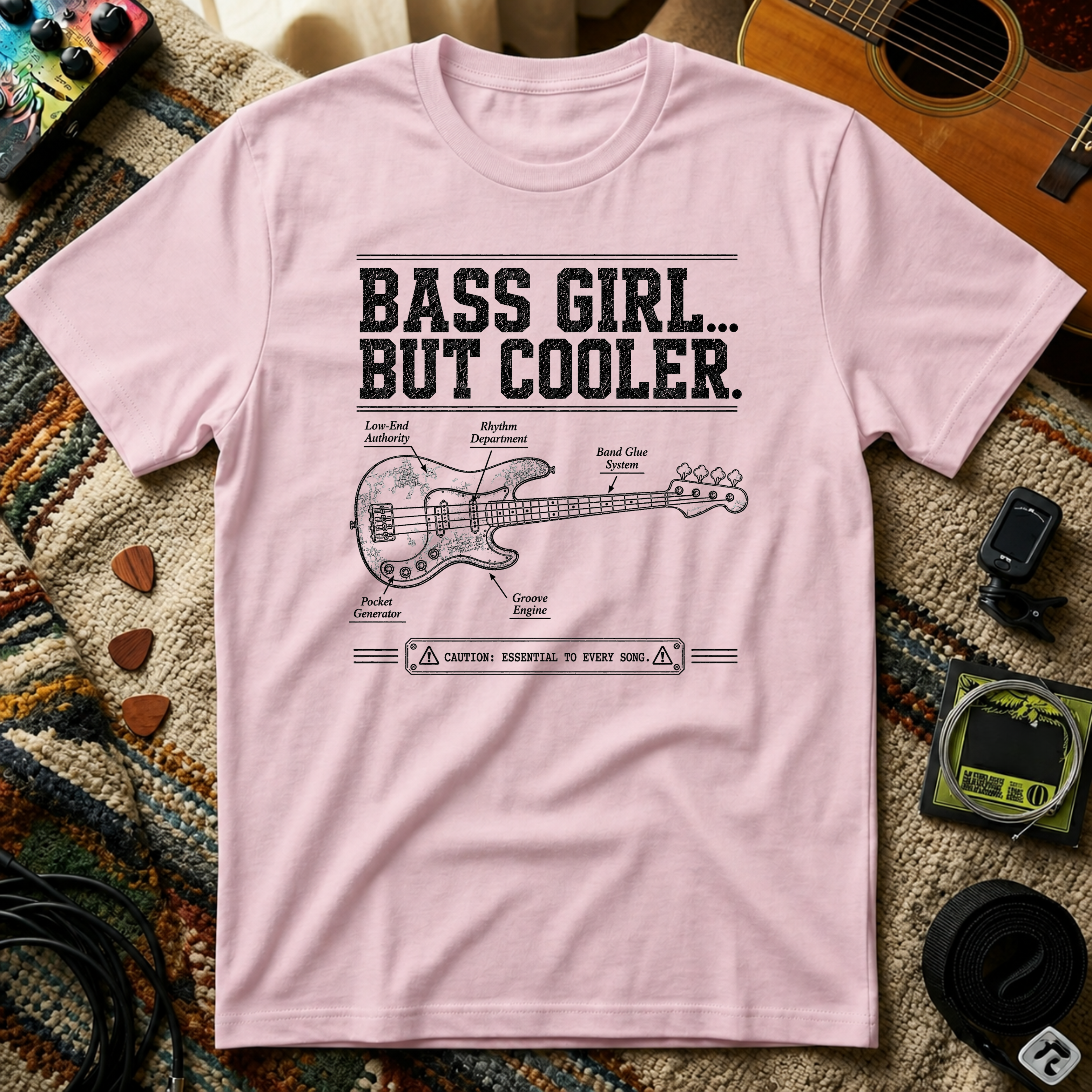 Bass Girl But Cooler T-Shirt